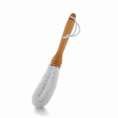 Washing Brush Flat Sponge Stemware w/Wooden Handle by Brushtech - 67