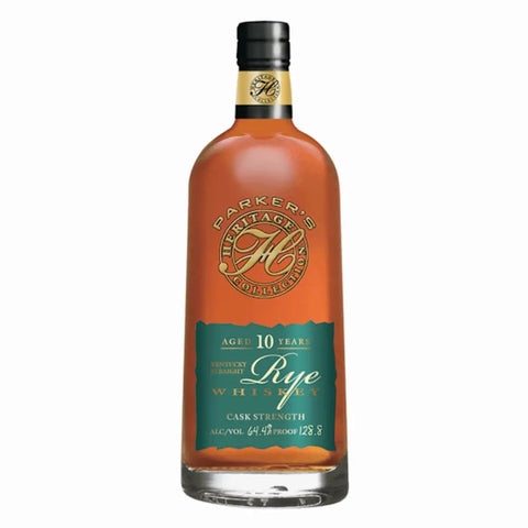 Parker's Heritage Collection aged 10yrs Kentucky Straight Rye Whiskey Cask Strength 128.8 Proof 750ml - 67
