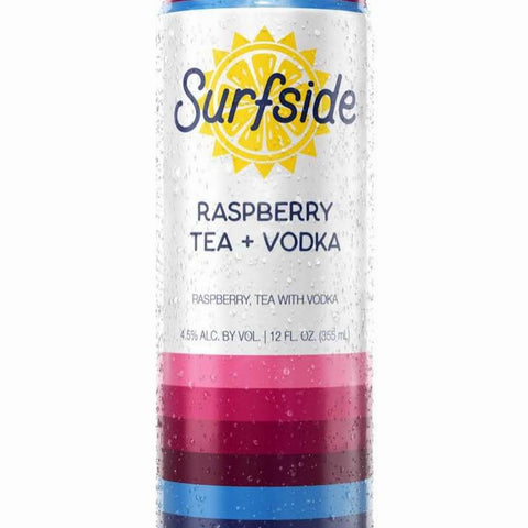 Surfside Raspberry Tea + Vodka 355ml Cans Single