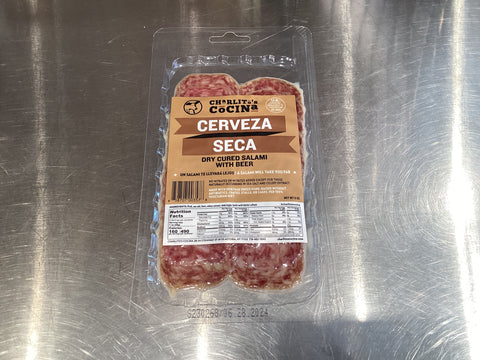 Charlito’s Cocina - Cerveza Seca (sliced)