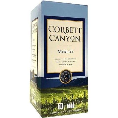 Corbett Canyon Merlot BOX wine 3.0 Liter - 67