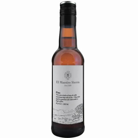 El Maestro Sierra Fino Seco Xeres-Jerez-Sherry 375ml Half Bottle - 67