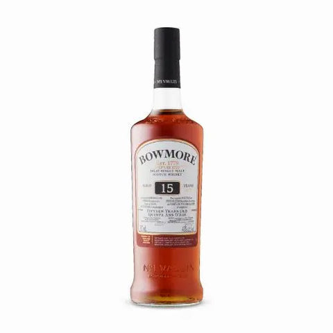 Bowmore 15 Year Old Darkest Single Malt Scotch  750ml - 67
